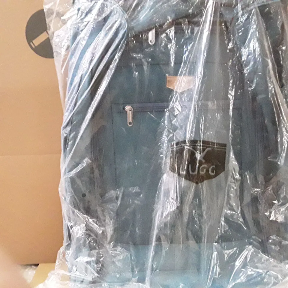 UNBOXED KEPLIN LUGG SMALL SIZE TRAVEL LUGGAGE WITH WHEELS GREEN COLOUR 