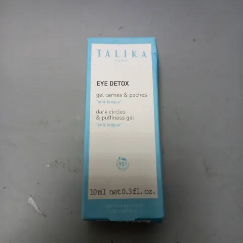 TALIKA EYES DETOX GEL FOR DARK CIRCLES AND PUFFINESS 10ML
