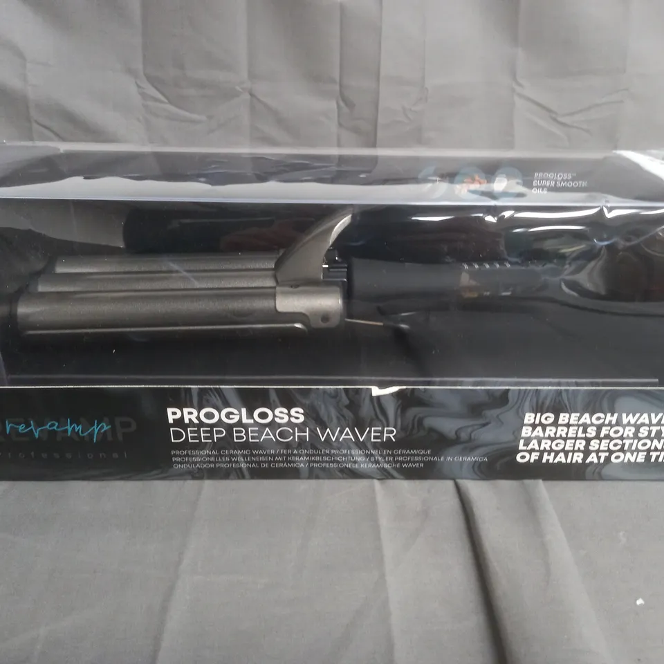 REVAMP PROGLOSS DEEP BEACH WAVER CERAMIC WAVER 