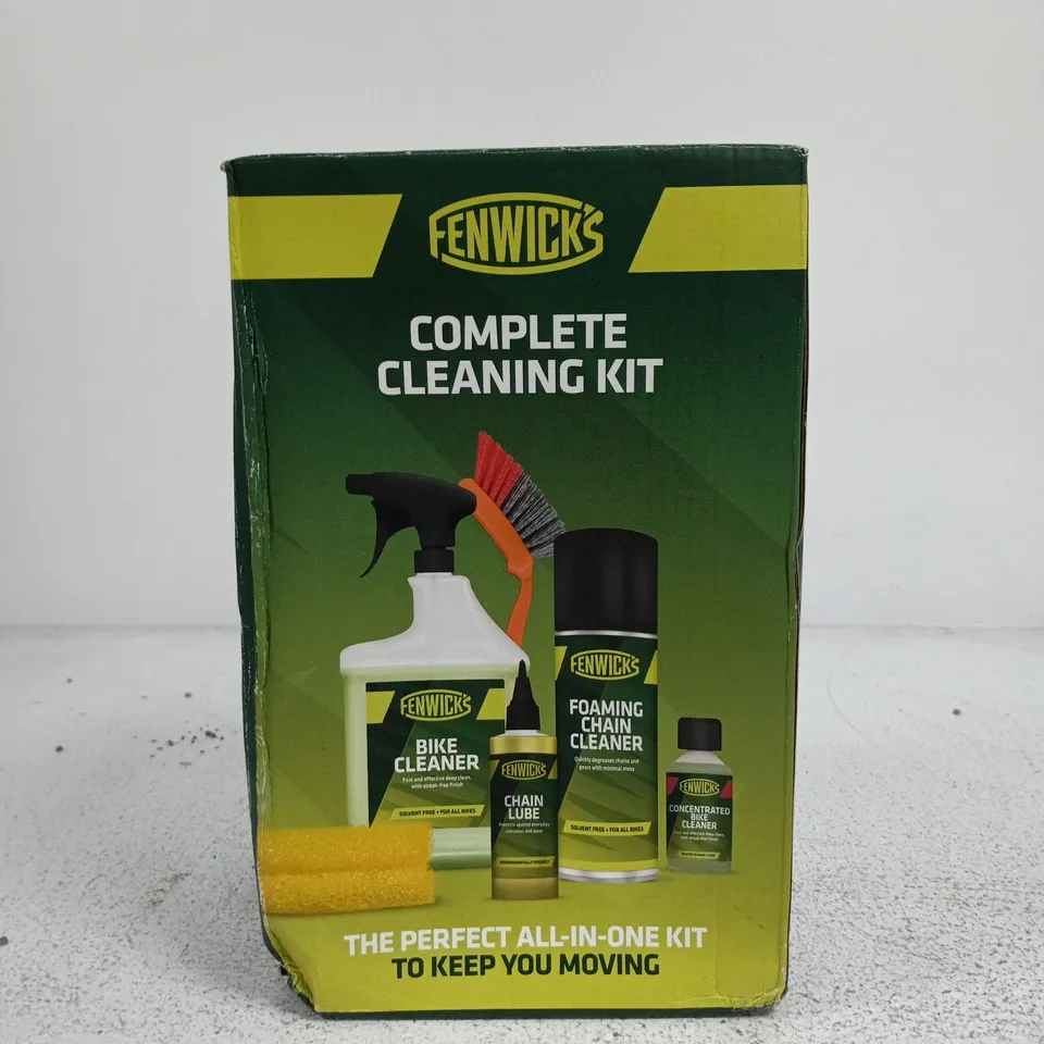 FENWICK'S COMPLETE CLEANING KIT – BIKE CLEANING SET, BOXED