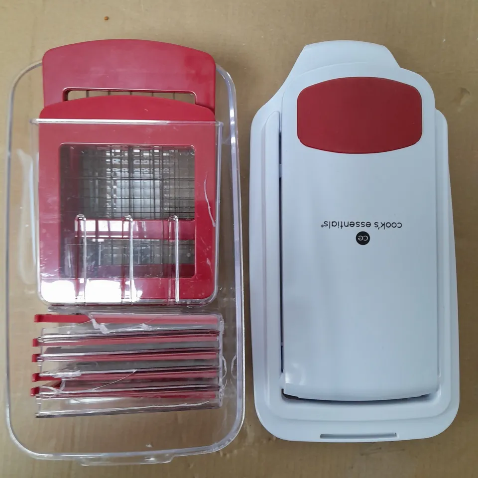 OUTLET COOK'S ESSENTIALS CHOPPER 8 SLICE & DICE BLADES