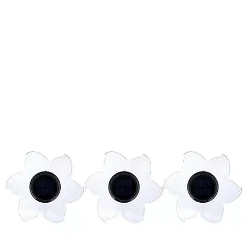 GARDEN STORIES COLOUR SPLASH SET OF 3 EXTRA LARGE COLOUR CHANGE FLOWERS