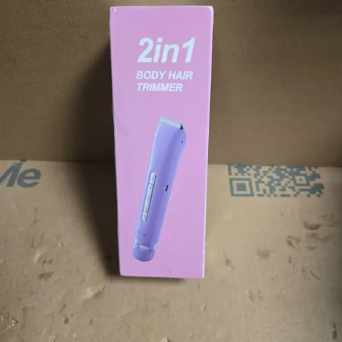 2IN1 BODY HAIR TRIMMER – PINK BOX