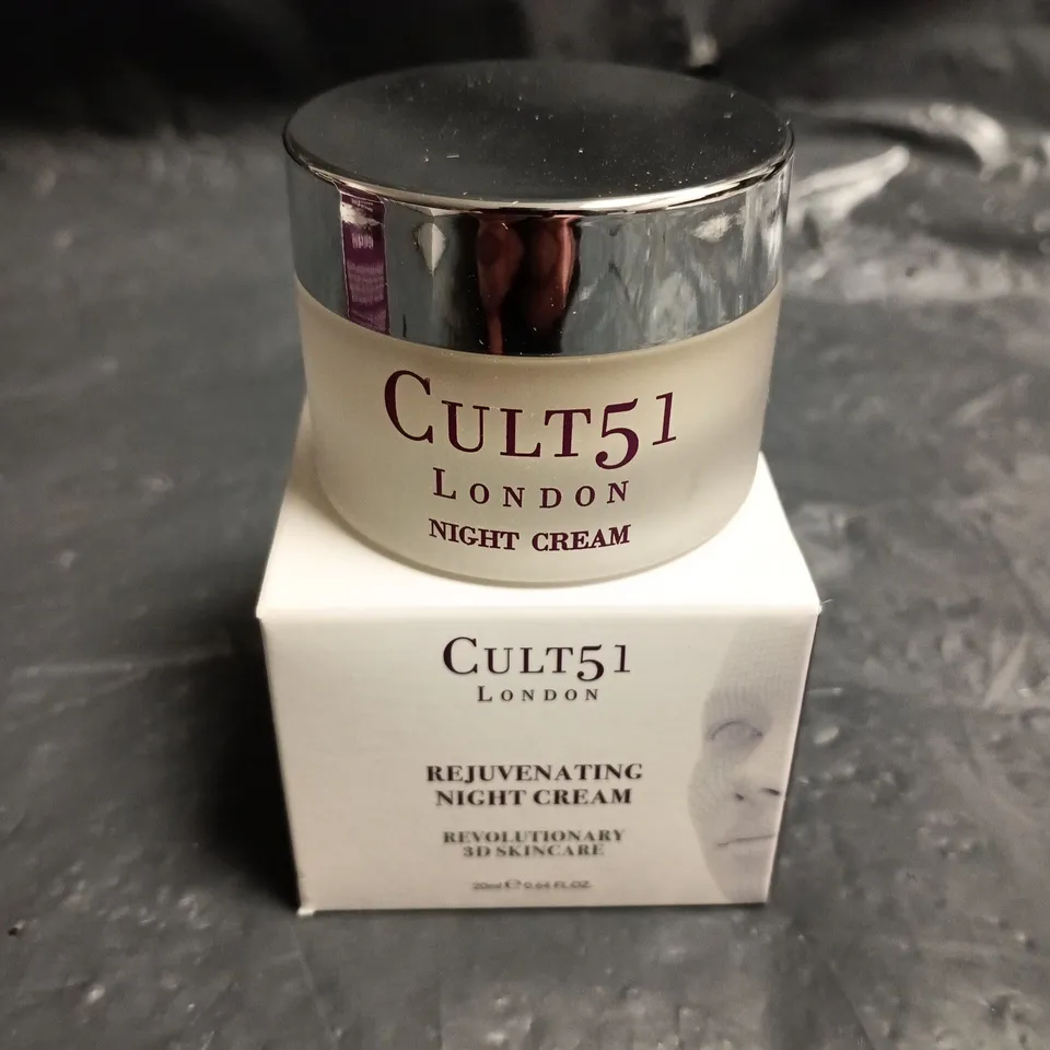 CULT 51 REJUVENATING NIGHT CREAM - 20ML