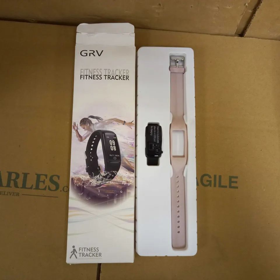 GRV FITNESS TRACKER - PINK/BLACK 