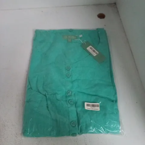 LA MAREY GREEN SHIRT – UK SIZE 14