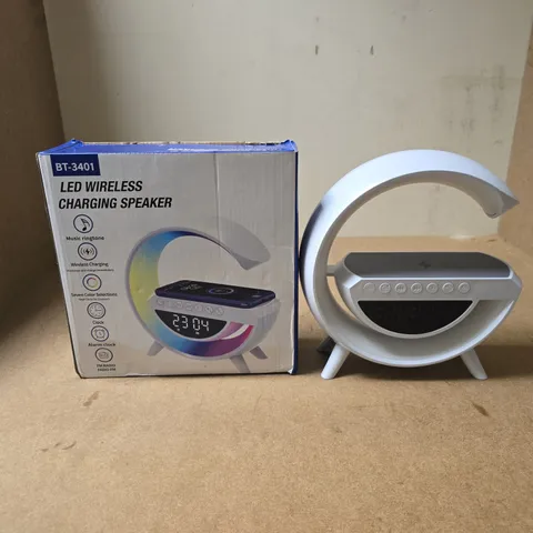 LED WIRELESS CHARGING SPEAKER BT-3401 BOXED