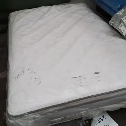 QUALITY BAGGED 135CM PILLOW-TOP MEMORY COOL MATTRESS DOUBLE