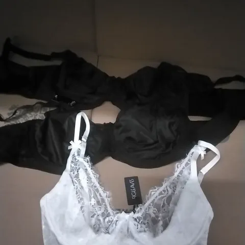 PALLET CONTAINING APPROXIMATELY 200 BRAND NEW DESIGNER WOMEN'S ASSORTED BRAS AND SIMILAR PRODUCTS ETC
