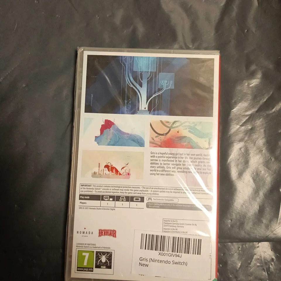 GRIS – NINTENDO SWITCH (SEALED, NEW)