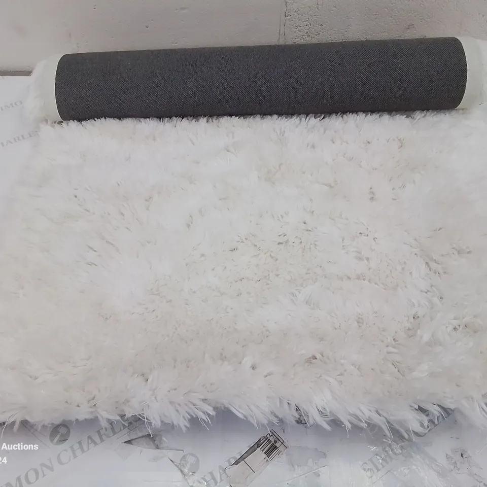 BRAND NEW PACO HOME 930 AKUMAL 80X150CM CREAM SHAGGY RUG