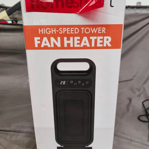HOMESMART HIGH-SPEED TOWER FAN HEATER – BOXED