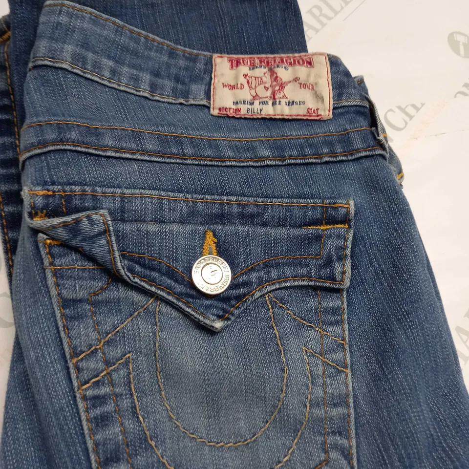 MENS TRUE RELGION DENIM JEANS SIZE 28