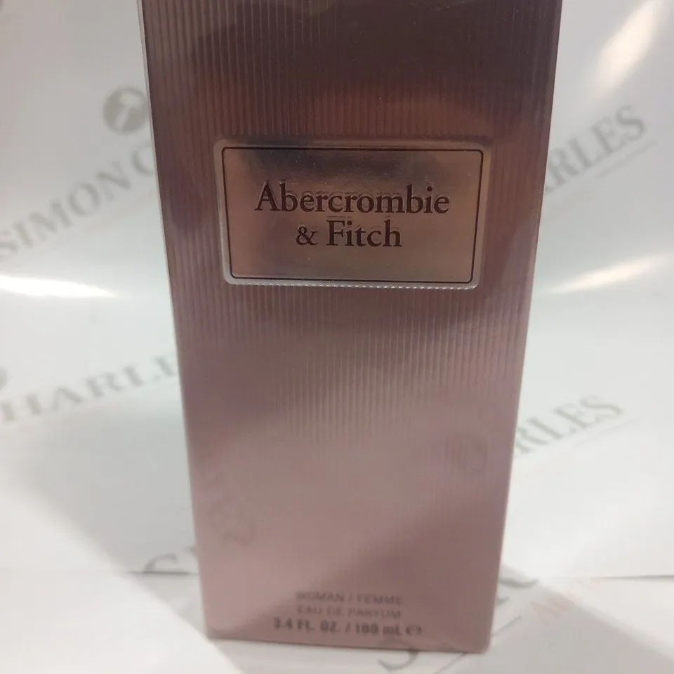 BOXED AND SEALED ABERCROMBIE AND FITCH EAU DE PARFUM 100ML