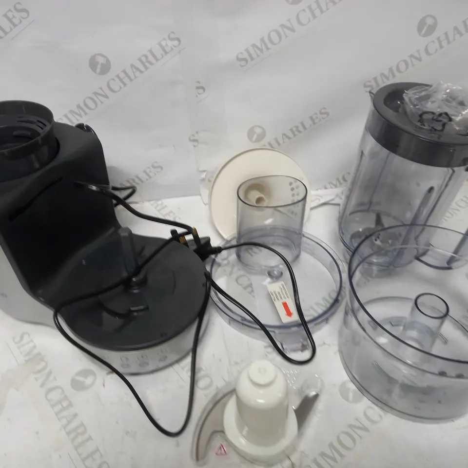 KENWOOD COMPACT FOOD PROCESSOR - SILVER AND GREY