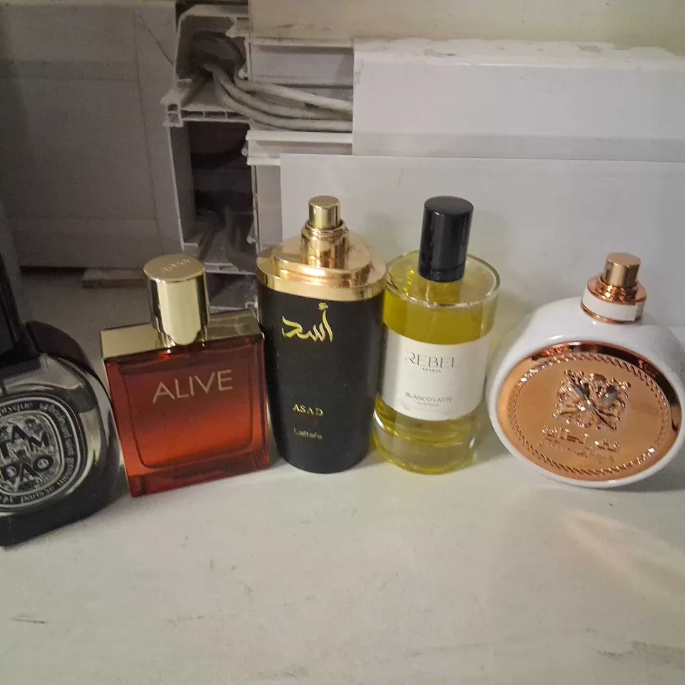 APPROXIMATELY TWELVE ASSORTED UNBOXED FRAGRANCES TO INCLUDE; LA COASTE, ADIDAS AND ASAD