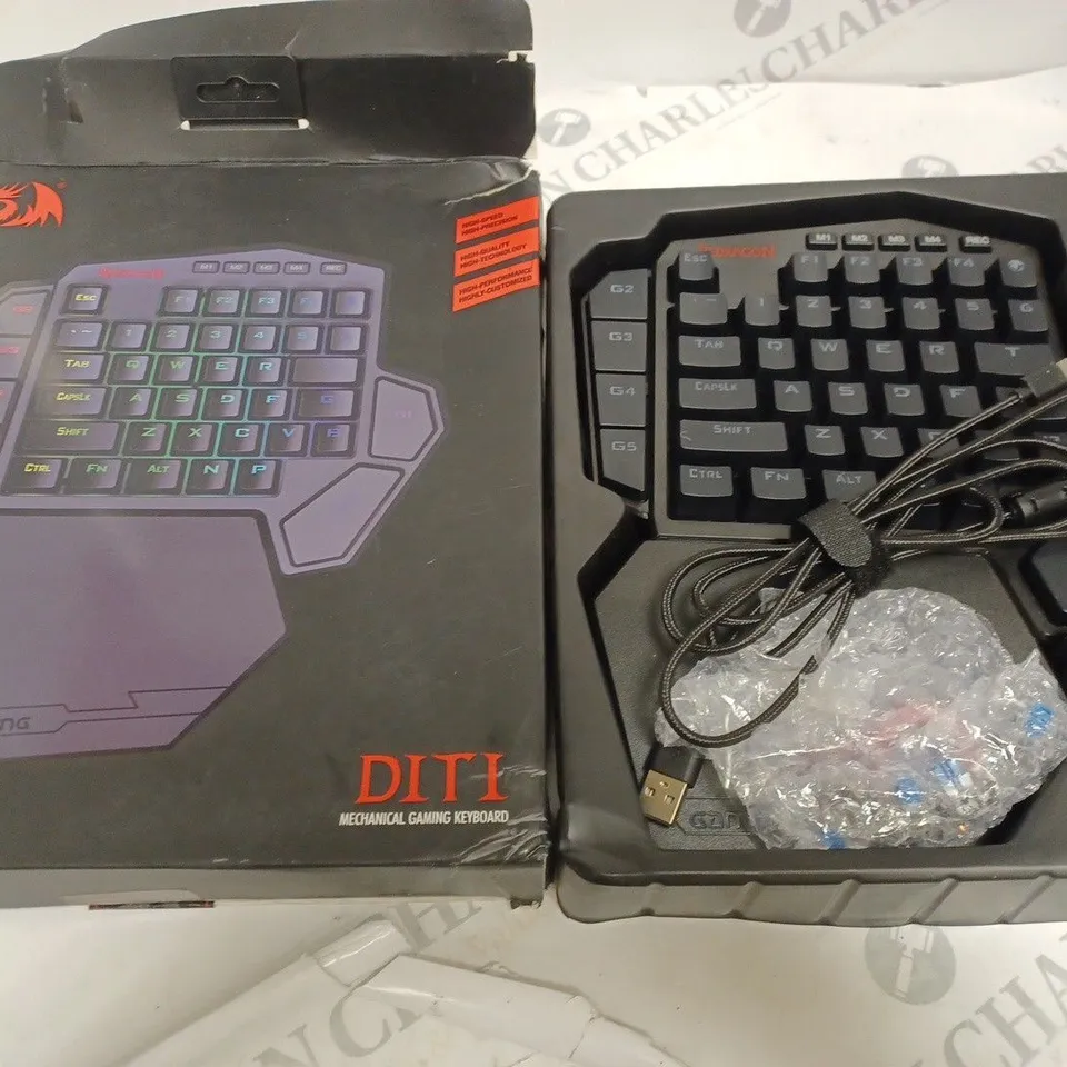 BOXED REDRAGON DITI MECHANICAL GAMING KEYBOARD