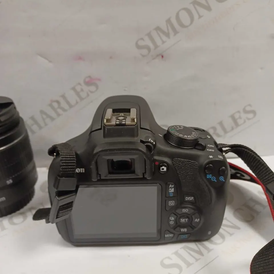 CANON EOS 1200D CAMERA, INCLUDES CARRY CASE, CHARGER, BATTERIES & TWO LENSES