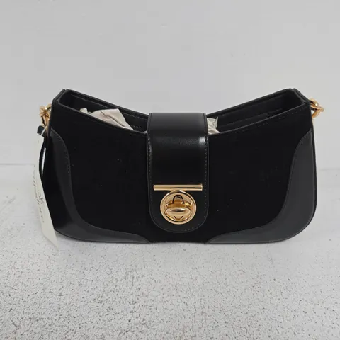 VALISSIERE SLEEK BLACK SHOULDER BAG