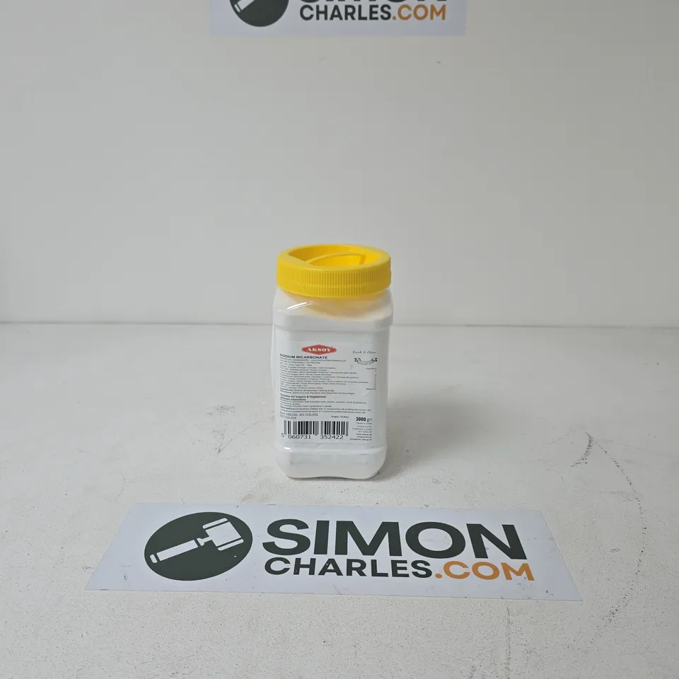 AKSOY SODIUM BICARBONATE 3 KG – BAKING SODA