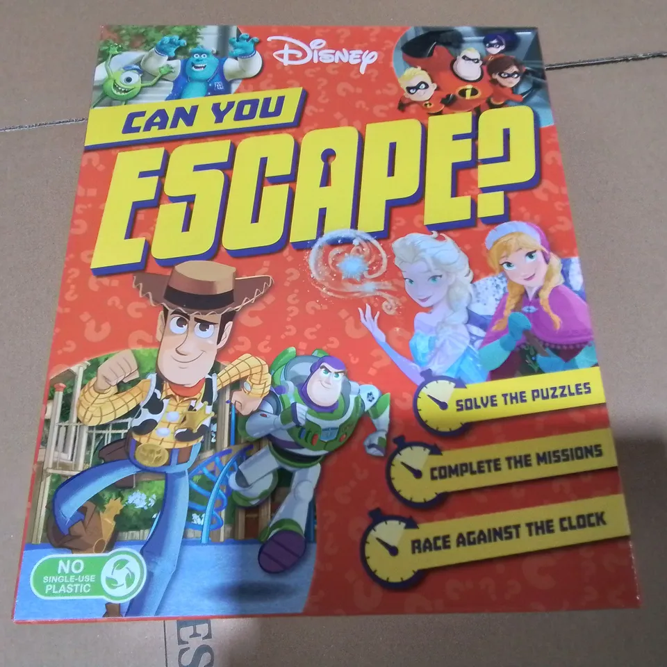 LOT OF 6 BRAND NEW DISNEYCAN YOU ESCAPE GAMES 