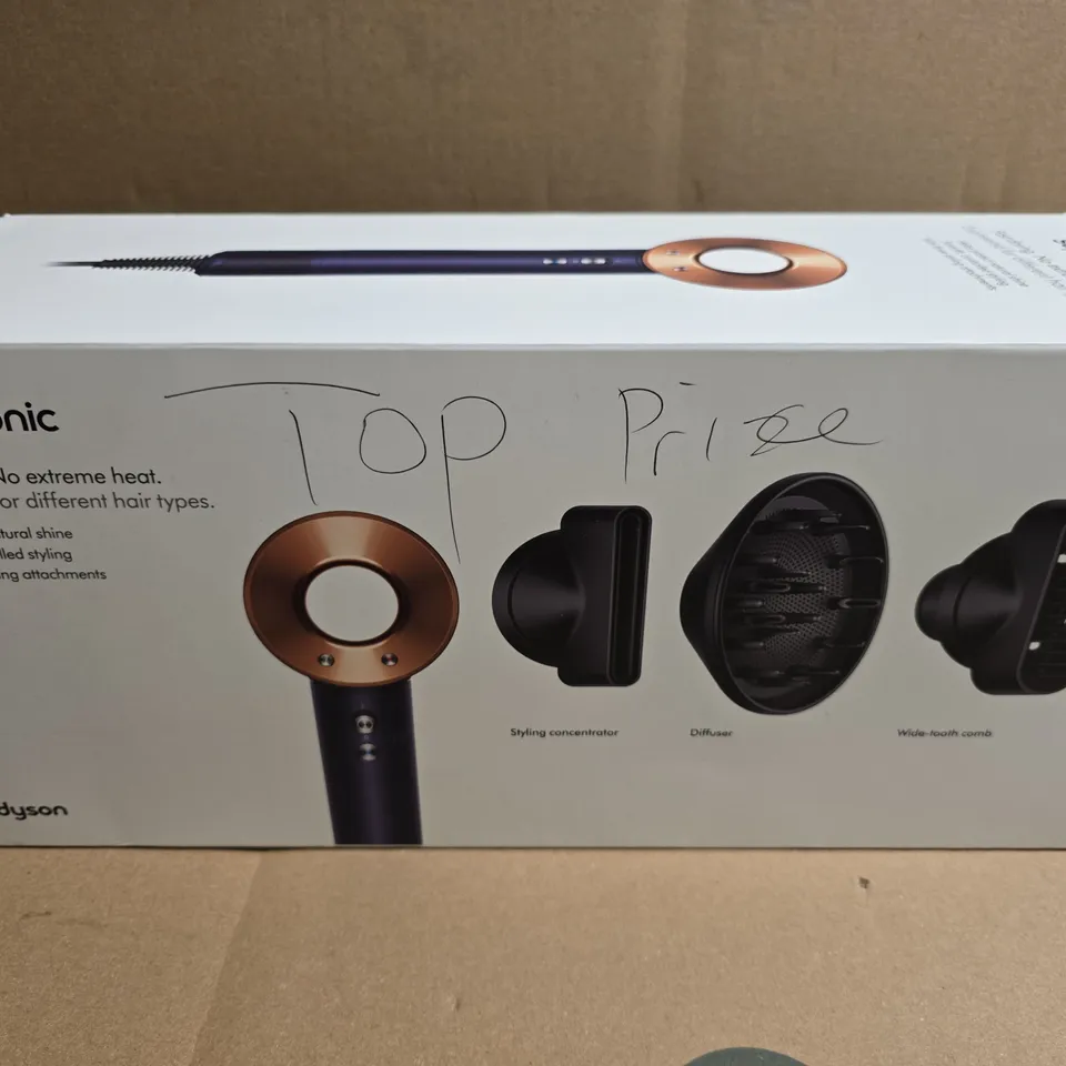 SEALED DYSON SUPERSONIC HAIR DRYER