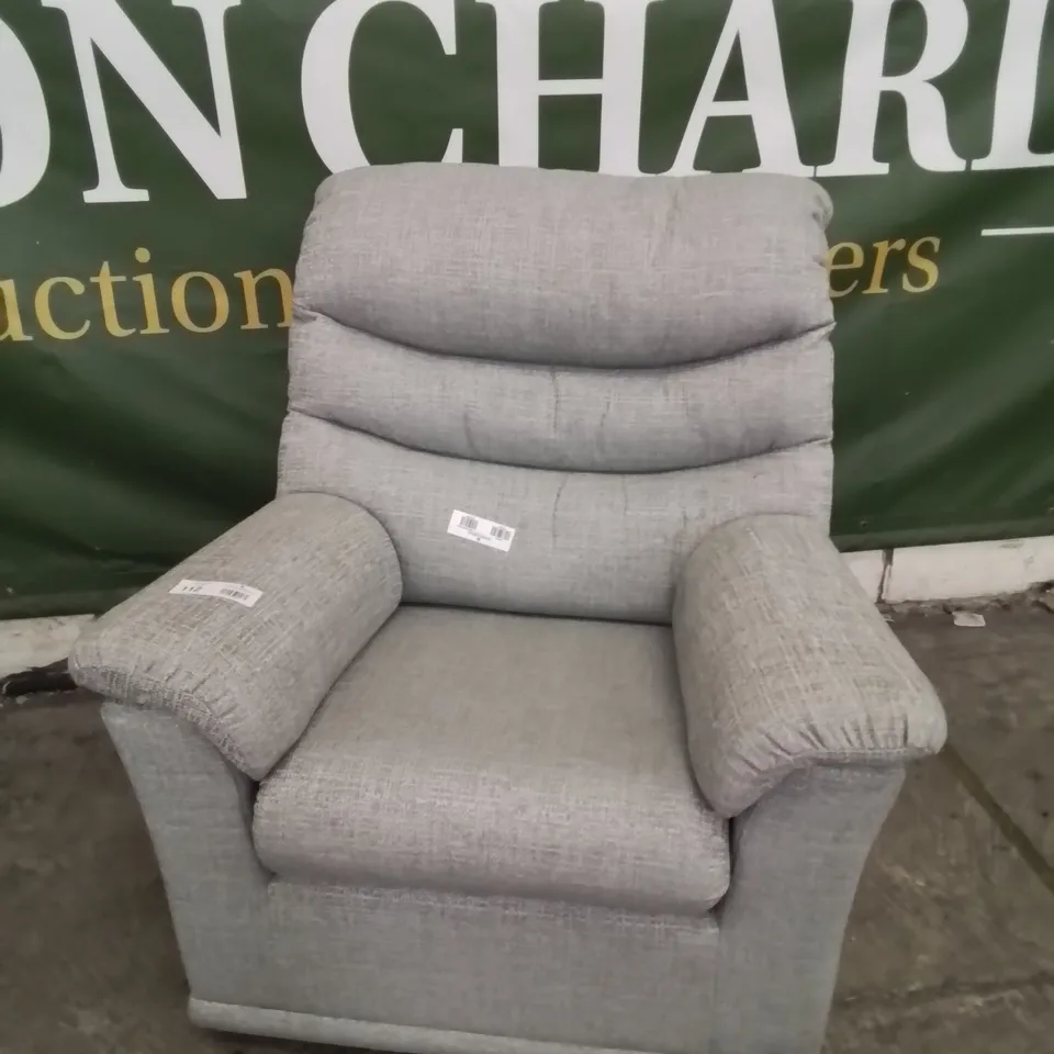 QUALITY BRITISH DESIGNER & MANUFACTURED G PLAN MALVERN EASY CHAIR LIMA DUCK EGG FABRIC