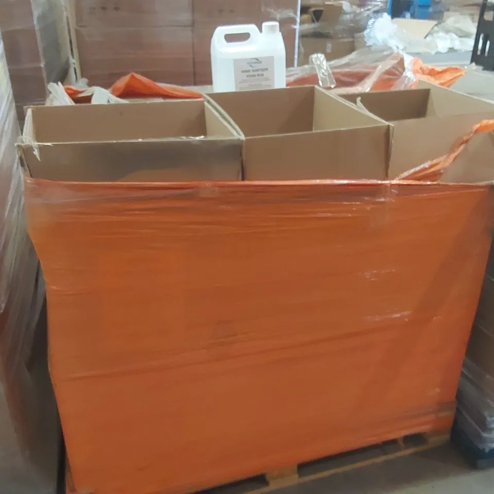 PALLET CONTAINING APPROXIMATELY 70x 5L STRONGHOLD HAND SANITIZER FOAM RUB