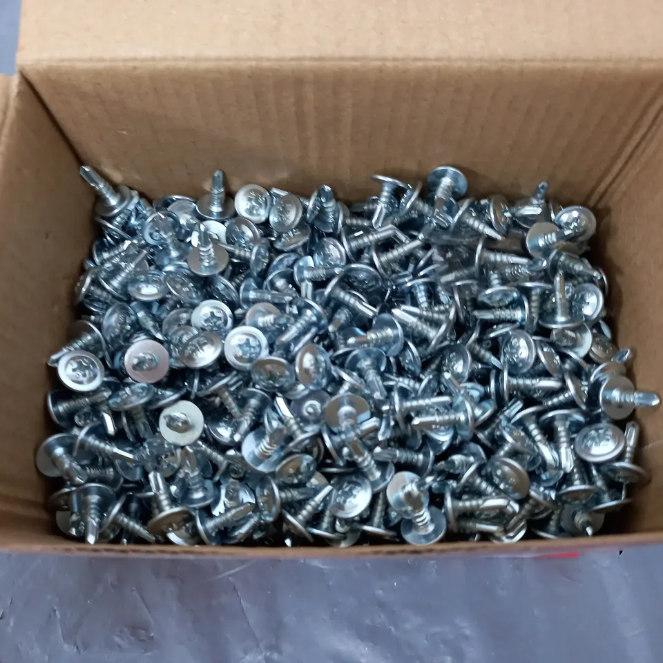 BOXED EVOLUTION ZINC WAFER HEAD SELF DRILLING DRYWALL SCREW (4.2 x 12mm) (APPROXIMATELY 1000pcs)