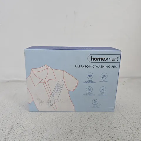 BOXED HOMESMART ULTRASONIC WASHING PEN (GOLD COLOUR)
