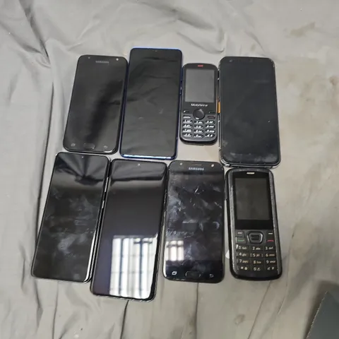 11 USED SMARTPHONES TO INCLUDE BRANDS SUCH AS SAMSUNG, CAT, HONOR, ETC