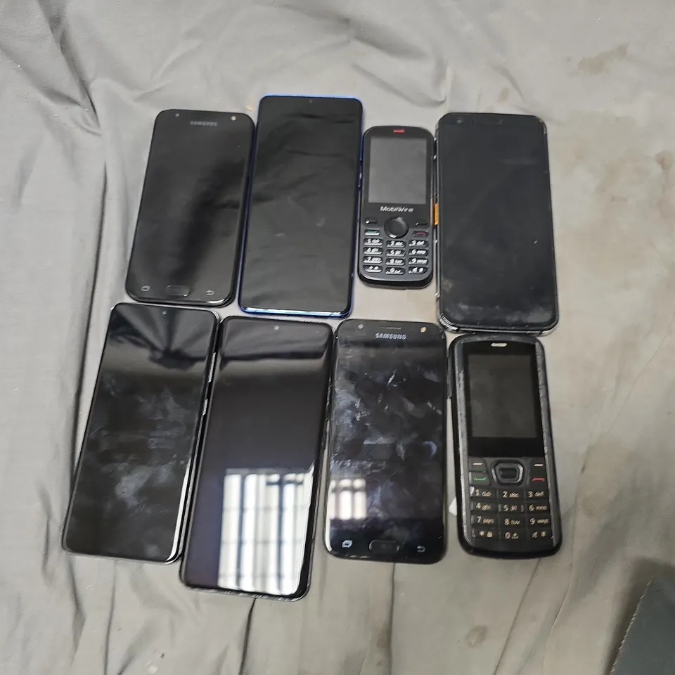 11 USED SMARTPHONES TO INCLUDE BRANDS SUCH AS SAMSUNG, CAT, HONOR, ETC