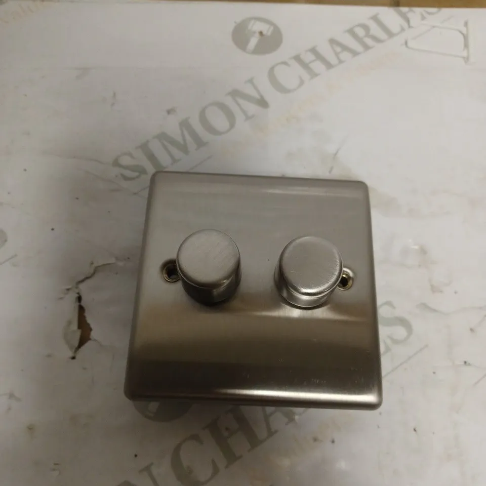 BG ELECTRICAL DOUBLE DIMMER INTELLIGENT LIGHT SWITCH