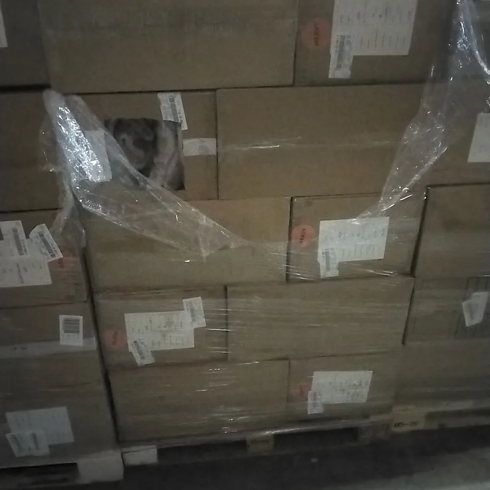 A PALLET TO CONTAIN APPROXIMATELY 85 WOMENS DESIGNER CLOTHES WHICH INCLUDE; JD WILLIAMS LOUNGE WEAR, OVER SIZED HOODIE ETC