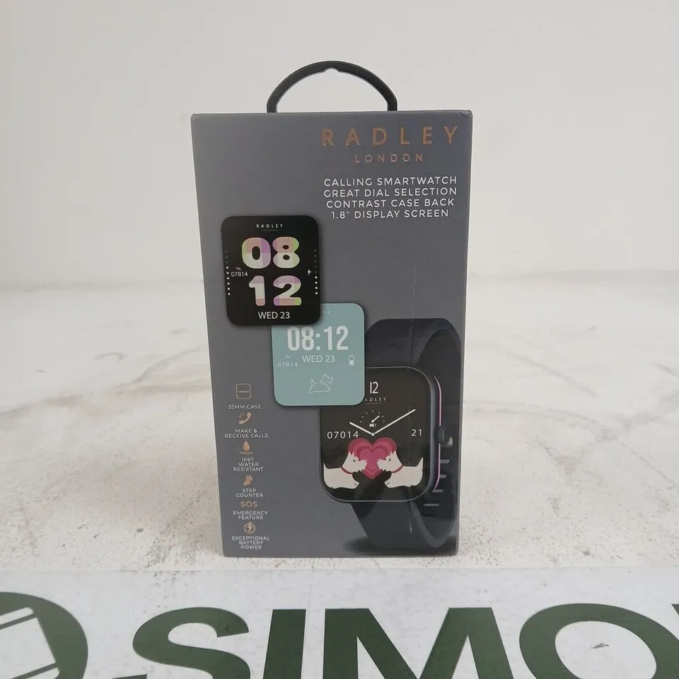 RADLEY LONDON SERIES 32 NAVY SMART WATCH IN BOX