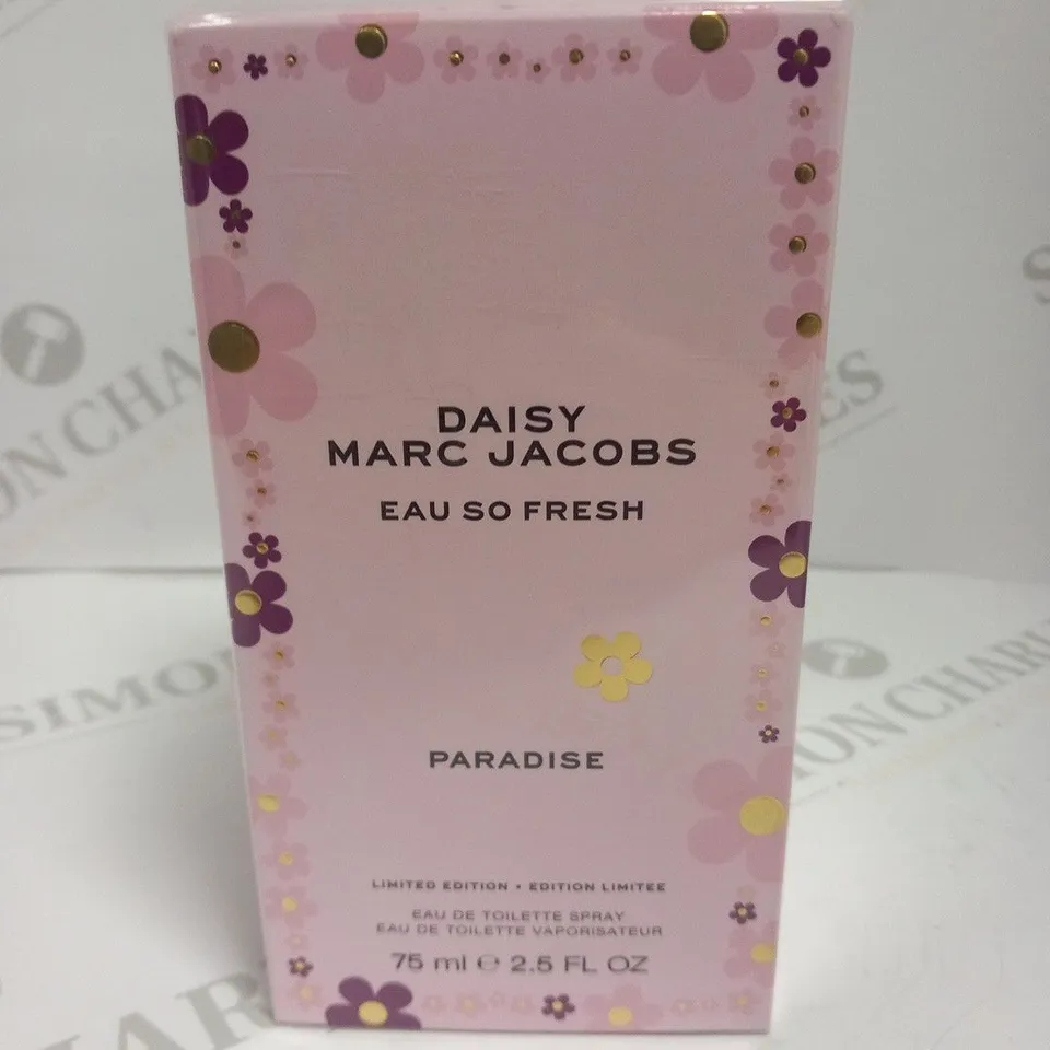 BOXED DAISY MARC JACOBS EAU SO FRESH PARADISE LIMITED EDITION EAU DE TOILETTE 75ML