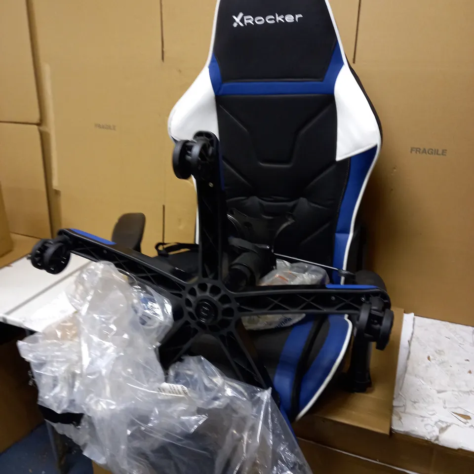 XROCKER AGILITY ESPORTS OFFICE PC CHAIR - BLUE