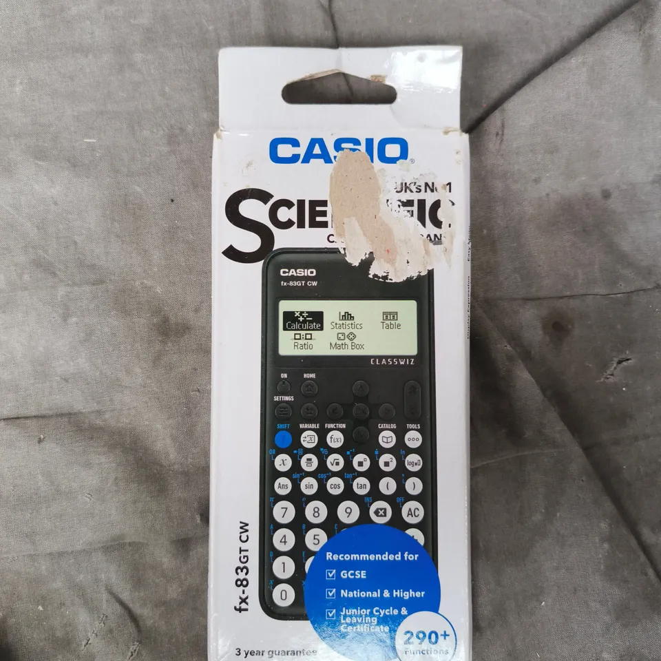 BOXED CASIO SCIENTIFIC CLASSWIZ CALCULATOR