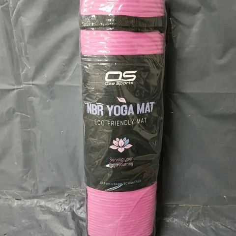 OZE SPORTS NBR YOGA MAT IN PINK