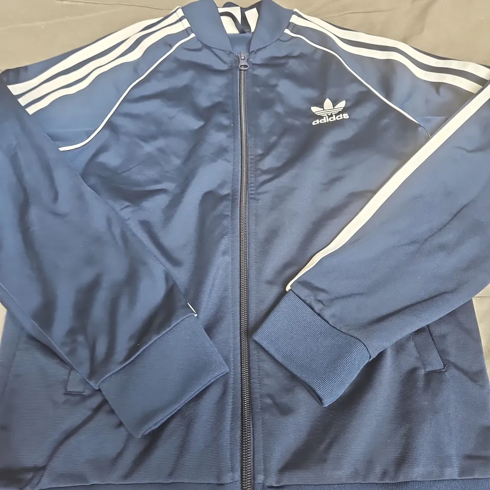 ADIDAS TRACK JACKET – SIZE 11/12 YRS