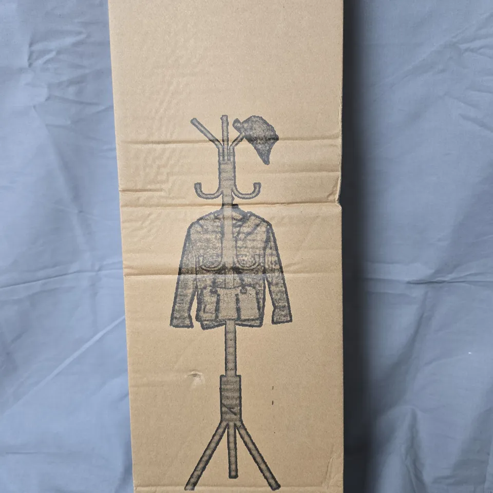 COAT STAND ON TRIPOD BASE – BOXED