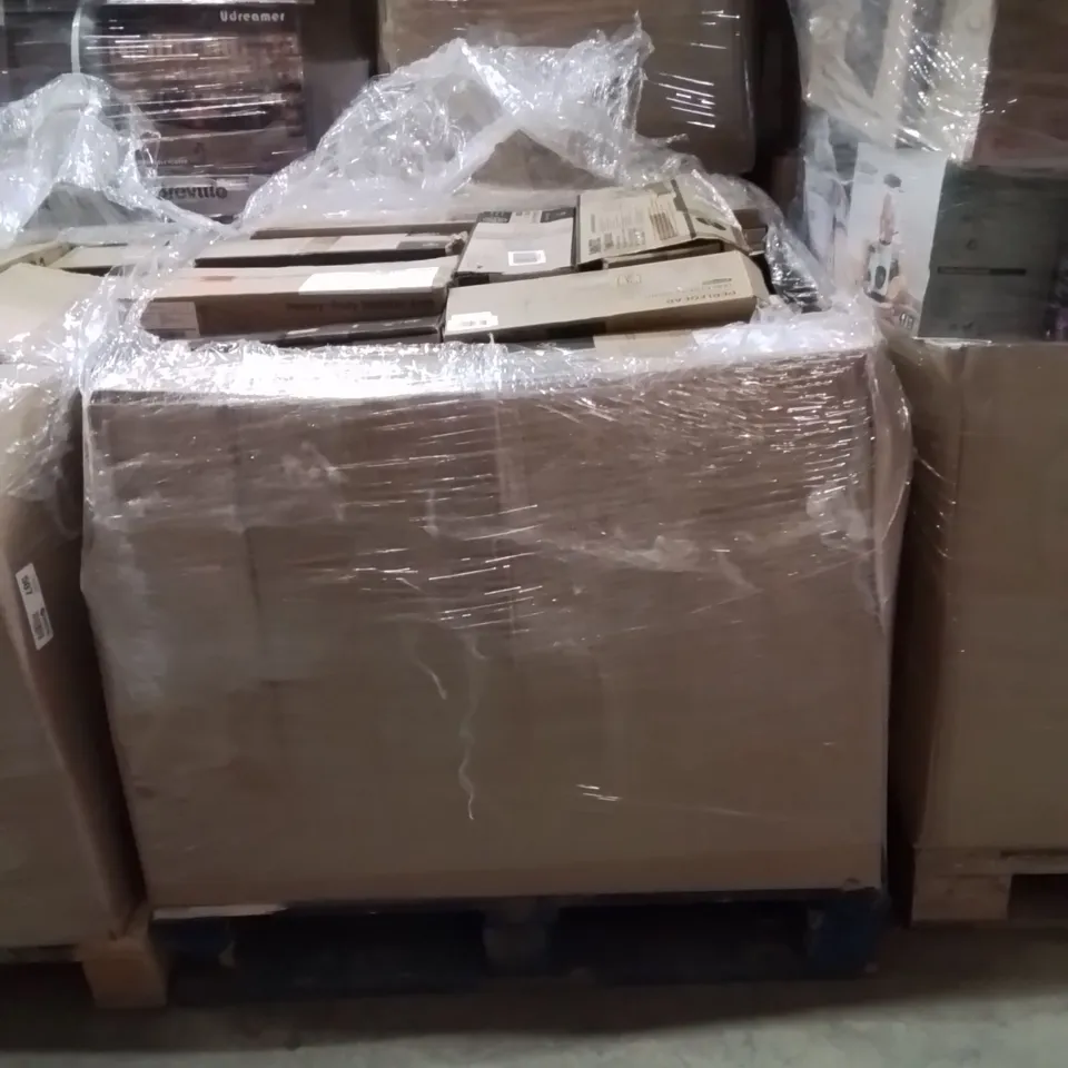 PALLET CONTAINING A LARGE QUANTITY OF TV WALL MOUNT BRACKETS