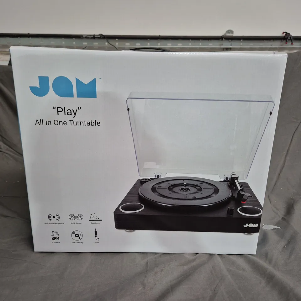 JAM "PLAY" ALL IN ONE TURNTABLE