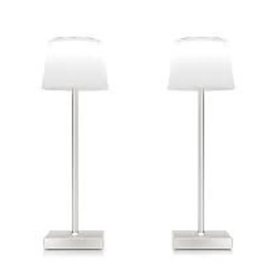 SFIXX SET OF TWO 2 IN 1 RECHARGEABLE TABLE LAMP AND WALL LAMP
