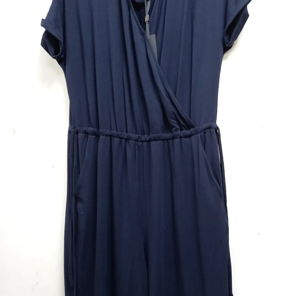 PHASE EIGHT LYLA JERSEY JUMPSUIT IN NAVY - UK 12