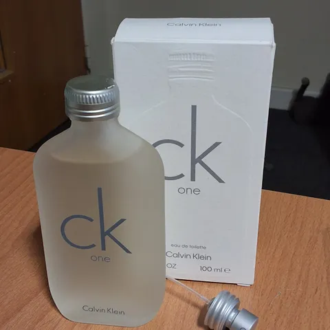 BOXED CALVIN KLEIN ONE 100ML EAU DE TOILETTE