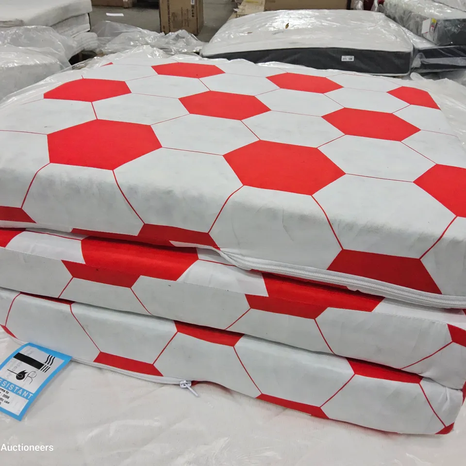 CHILDS FOLD OUT FOOTBALL MATTRESS