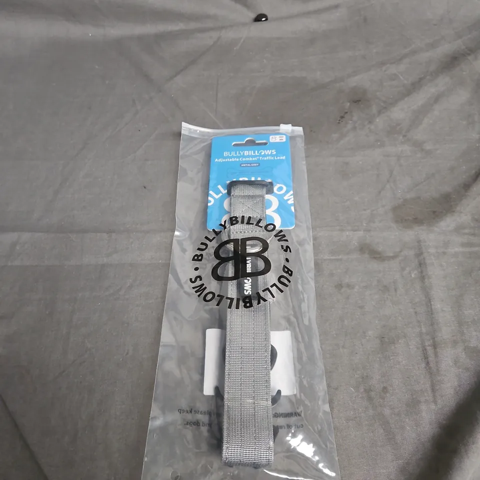 BULLY BILLOWS TRAFFIC DOG LEAD V2.0 – GREY