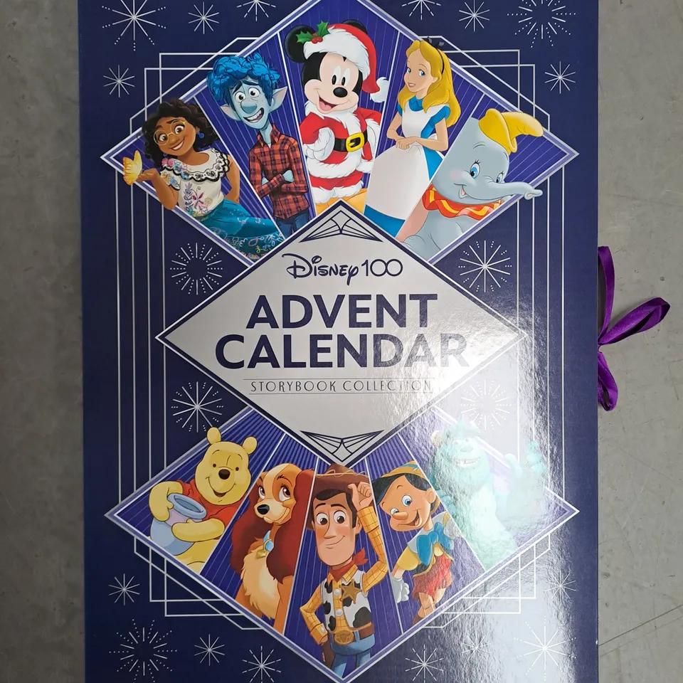 5 ASSORTED DISNEY 100 ADVENT CALENDAR STORYBOOK COLLECTIONS