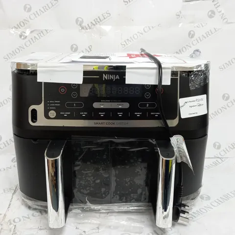 BOXED NINJA FOODI MAX 9.5L DUAL ZONE AIRFRYER AF451UK